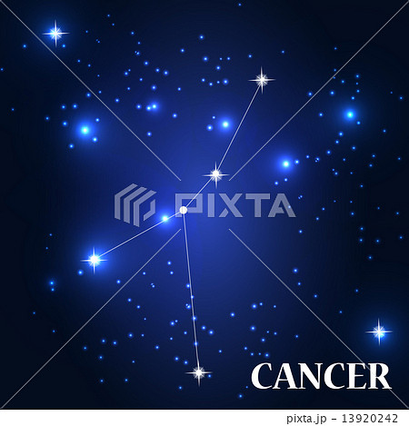 Symbol: Cancer Zodiac Sign. Vector Illustration. 13920242