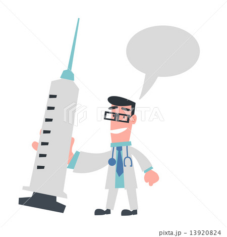 Physician Holding Syringe 13920824