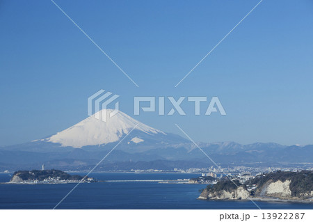 披露山からの富士山 13922287