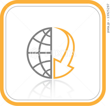 Vector abstract internet icon 13925297