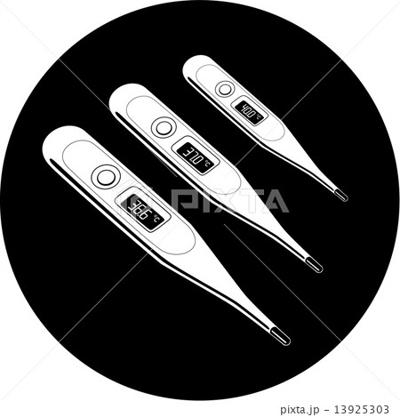 Vector thermometers icon 13925303