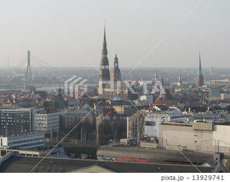 リーガ旧市街　科学アカデミーより 13929741