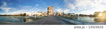 Adelaide city in Australia at sunset Adelaide city in Australia at sunset 13929916