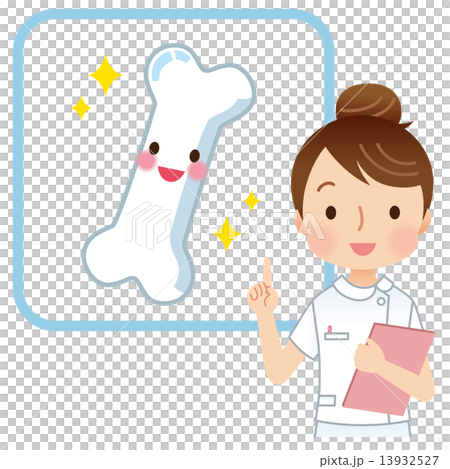 護士解釋健康的骨頭 護士解釋健康的骨頭 13932527