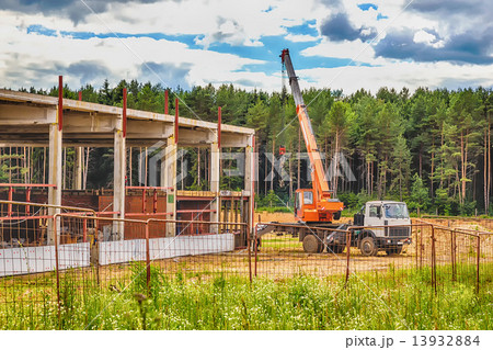 Building under construction with hdr effect 13932884