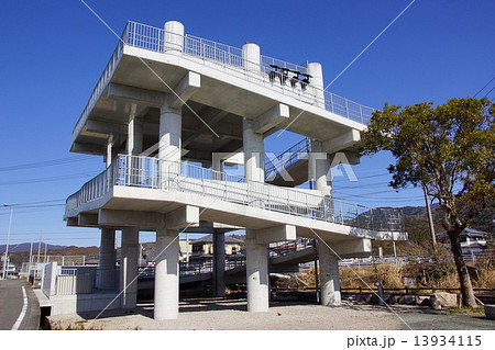 津波避難タワー　高知県奈半利町 13934115