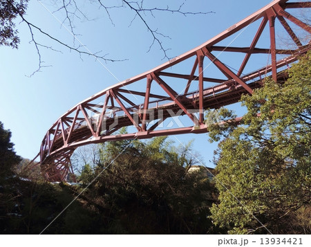 山中温泉　あやとり橋 13934421