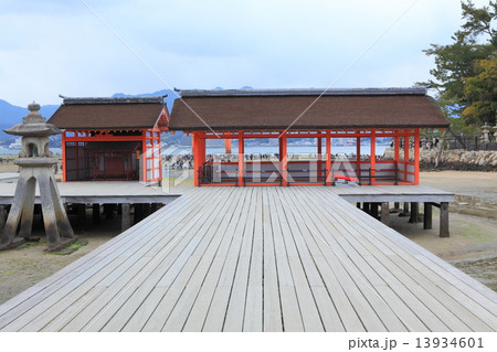 厳島神社回廊 13934601