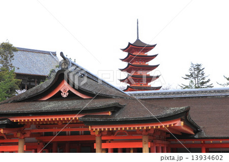 厳島神社回廊 厳島神社回廊 13934602