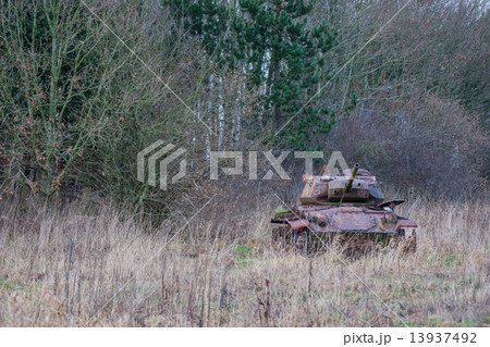 Tank in the nature 13937492
