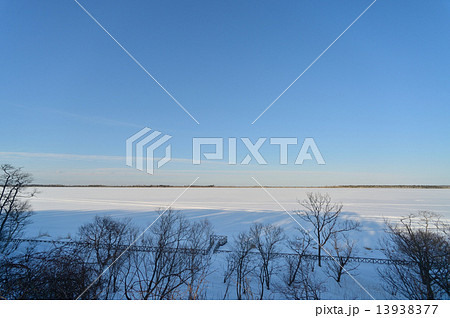 真冬の風蓮湖 真冬の風蓮湖 13938377