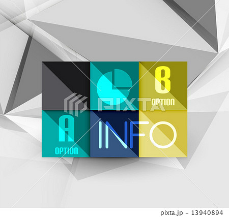 Color paper infographics 13940894