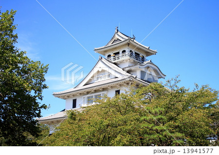 青空の長浜城 13941577