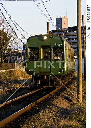 熊本電気鉄道 青ガエル 熊本電気鉄道 青ガエル 13941656