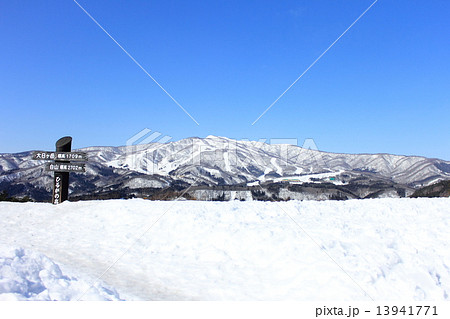 冬の白山 13941771