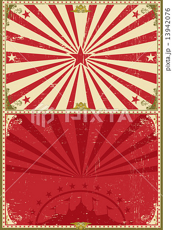 Vintage poster circus background 13942076