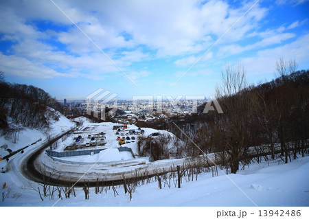 大倉山ジャンプ競技場からの眺め 13942486