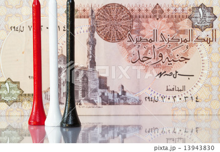 Egyptian money and golf equipments Egyptian money and golf equipments 13943830
