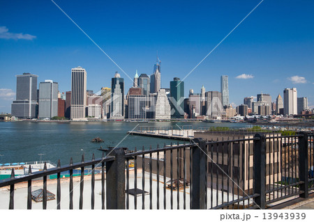 Manhattan skyline - New York, NYC Manhattan skyline - New York, NYC 13943939