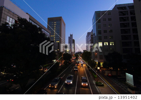 岡山市街 夕景・・3 岡山市街 夕景・・3 13951402