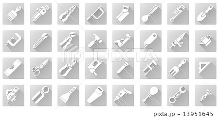 Tools icon set 13951645