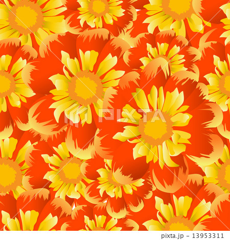 Floral seamless background for design 13953311