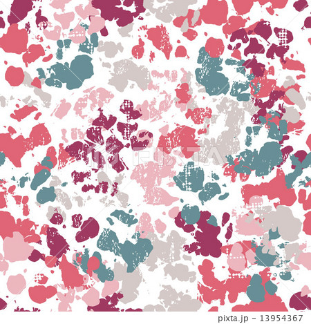 Hand painted textured abstract motley  seamless pattern 13954367