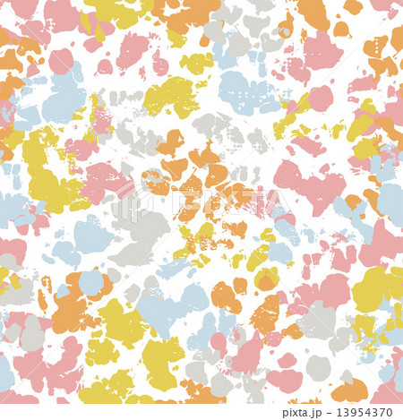 Hand painted textured motley fresh seamless pattern 13954370