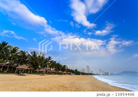 Nha Trang City Beach, Early Morning Nha Trang City Beach, Early Morning 13954406