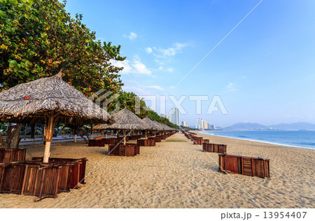 Nha Trang City Beach, Early Morning 13954407