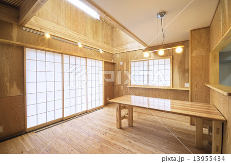 和洋建築　木造室内 13955434