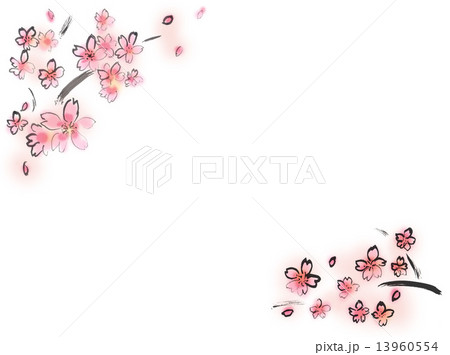 桜のイラスト素材