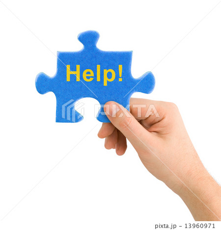 Hand and puzzle Help 13960971