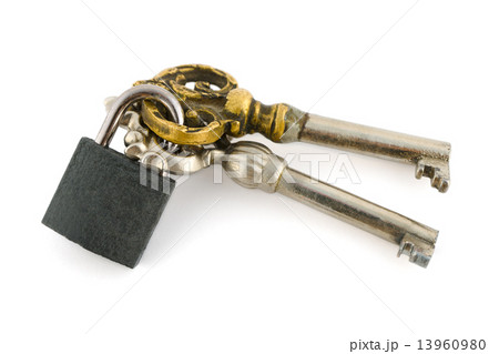 Keys and lock 13960980