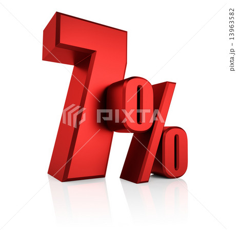 Red 7 Percent 13963582