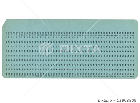 Punched card Punched card 13963809