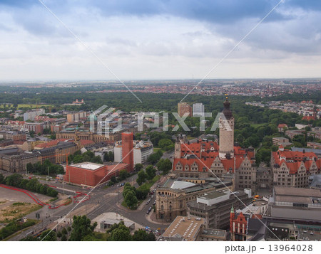 Leipzig aerial view 13964028