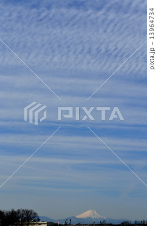 富士山と空 富士山と空 13964734