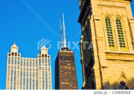 Landmarks of Downtown Chicago 13968068