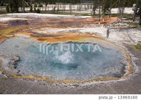 Boiling Water in Yellowstone 13969160