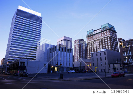 Early Morning in downtown Memphis 13969545