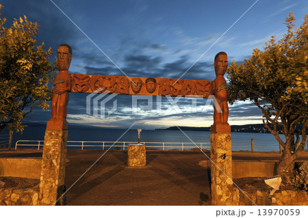 Sunset in Taupo 13970059