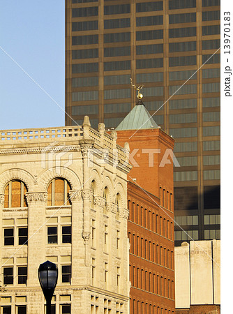 Old and new buildings in downtown Louisville 13970183