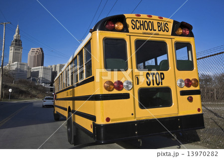 School Bus in Cleveland School Bus in Cleveland 13970282