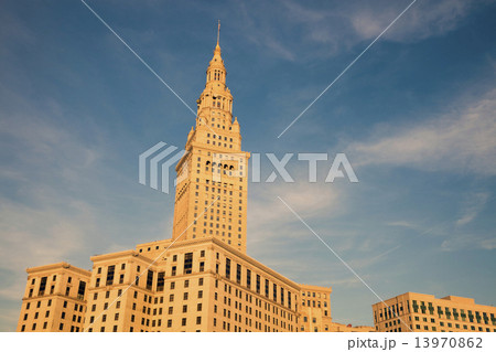 Historic building in downtown Cleveland 13970862