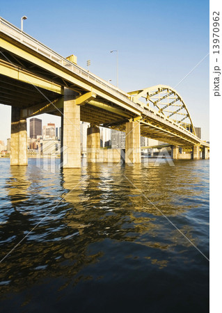 Bridge in Downtown Pittsburgh 13970962