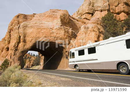 Mobile home aproaching the window 13971590