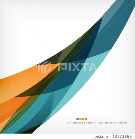 Business wave corporate background 13973869