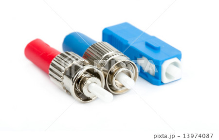fiber optic connectors, ST, SC and FC 13974087