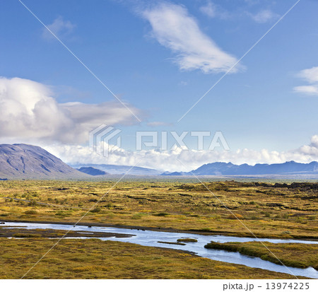 Thingvellir National Park - a popular travel destination and important historic site in Iceland Thingvellir National Park - a popular travel destination and important historic site in Iceland 13974225